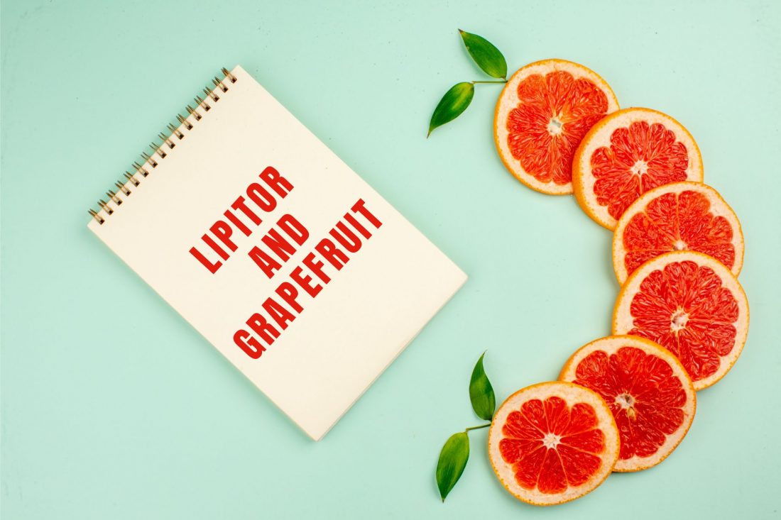 Lipitor with grapefruit