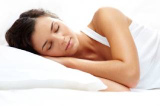 woman sleeping